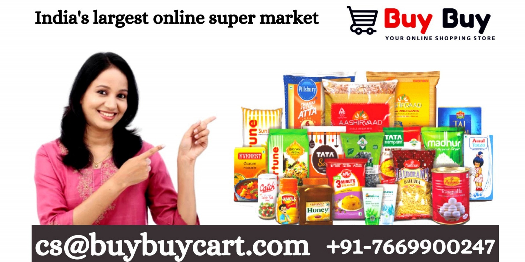 Get Your Daily Essential Groceries Product At Your Home